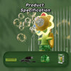 Sunflower Automatic Bubble Machine with Flashing Lights