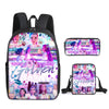 Kids' Cartoon School Backpack with Front Pocket
