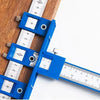 Cabinet Hardware Installation Jig with Adjustable Drill Guide