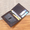 Vintage Slim Leather Card Holder Wallet for Men