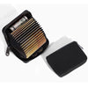 PU Leather Card Holder Wallet with 20 Card Slots