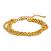 Triple-Layer Twist Chain Bracelet