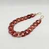 Vibrant Acrylic Bag Chain – Multicolor Shoulder & Phone Strap