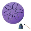 6-Note Steel Tongue Rain Drum for Outdoor Meditation & Relaxation