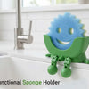 Hanging Sponge Holder with Drainage – Space-Saving Kitchen Sink Organizer