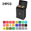 Professional Dual-Tip Art Markers Set for Drawing & Illustration