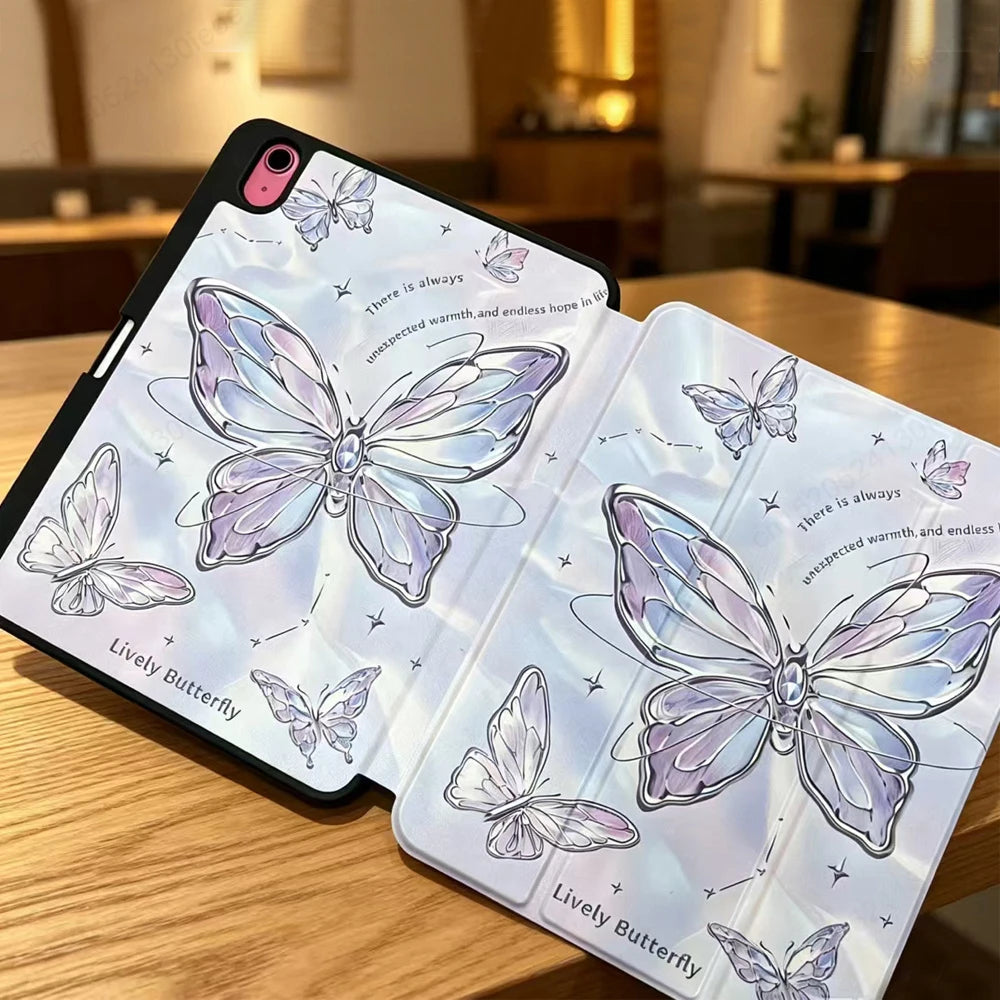 Premium Multi-Angle Stand Case for iPad with Pencil Holder
