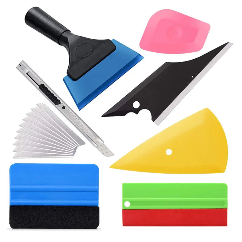 Professional Car Vinyl Wrap & Window Tint Tool Kit