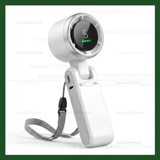 Ventilador de Mano Turbo Plegable con 5 Velocidades