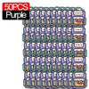 50 pieces of purple cute cartoon backpack goodie bags for kids party favors