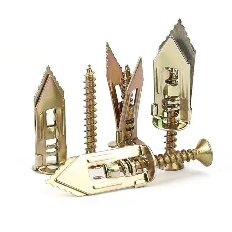 Self-Drilling Drywall Anchors with Expansion Screws for Picture Frames and Home DIY