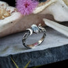 Imitation Moonstone Moon Ring for Women - Vintage Bohemian Jewelry