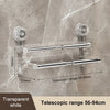 Adjustable Suction Cup Towel Rack