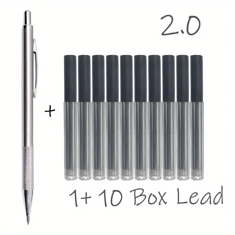 Vollmetall-Mechanischer Bleistift mit Ausziehmechanik