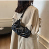 Y2K Retro Pleated Hobo Shoulder Bag