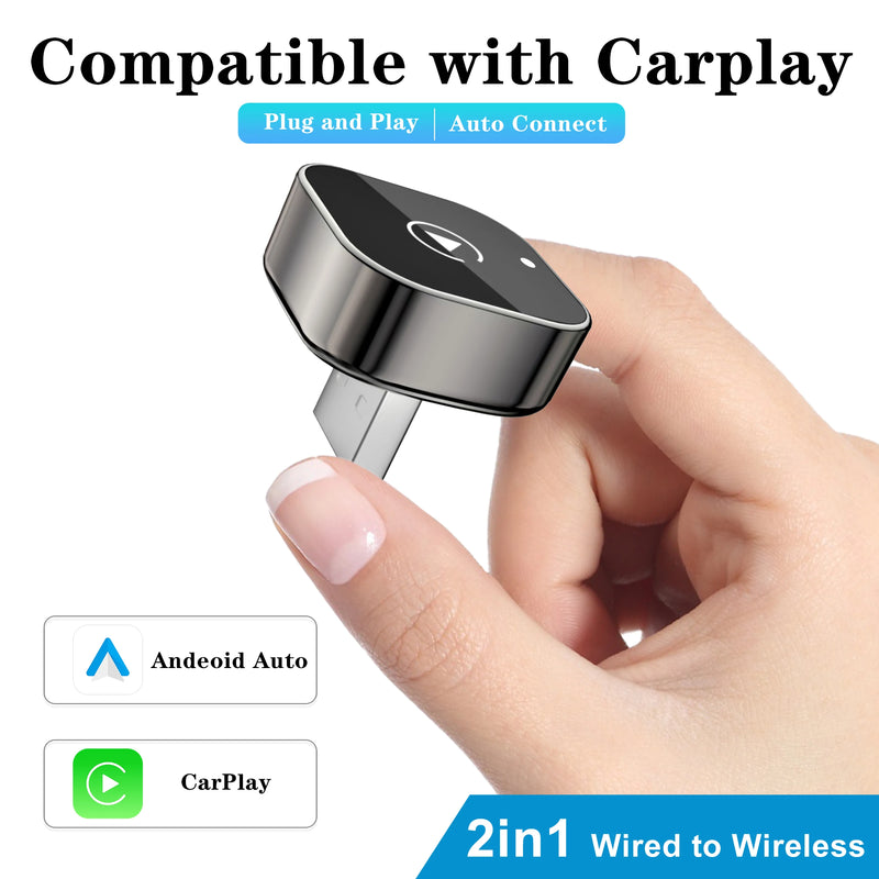 Wireless CarPlay Adapter – Plug & Play Conversion