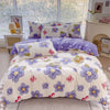 Brushed Polyester Duvet Cover with Matching Pillowcases