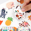 Montessori Busy Book for Toddlers – Reusable Sticker & Velcro Learning Activities