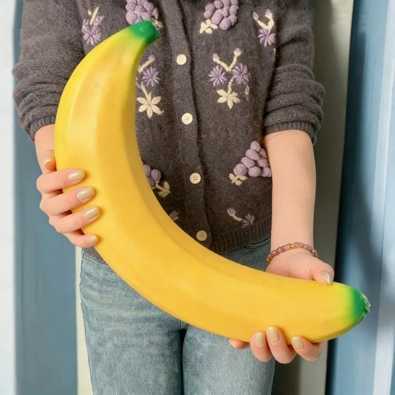 Realistic Squishy Banana Fidget Toy