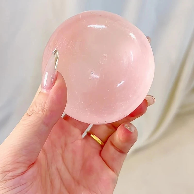 Handmade Sakura Pink Squishy Stress Relief Ball