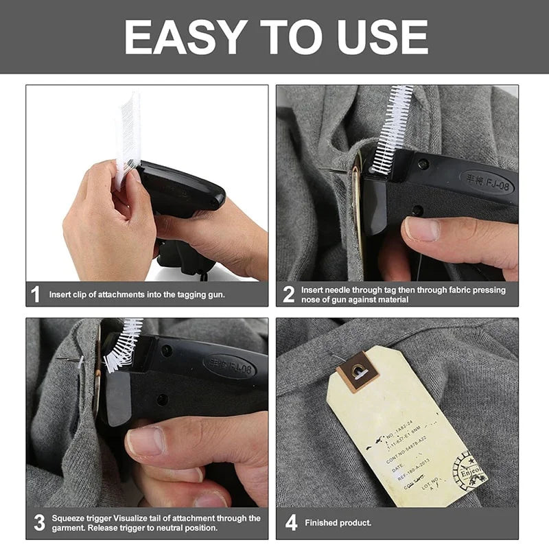 Handheld Tagging Gun for Clothing, Price Tags & Labels