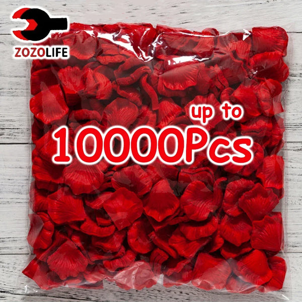 Soft Silk Artificial Rose Petals (25 Colors)