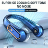Bladeless Wearable Neck Fan with LED Display