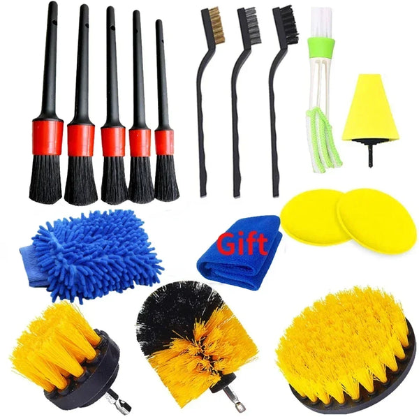 Car Interior Cleaning Brush Set