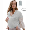 Knitted Fabric Baby Carrier for Front Carrying, Sleeping & On-the-Go Comfort