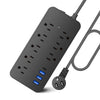 12-in-1 Multi-Port Surge Protector Power Strip