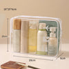 Clear PVC Toiletry Bag with Secure Zipper