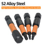 Magnetic Hex Allen Wrench Drill Bit Set (Metric & SAE, 1/4-Inch Shank)