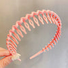 Elegant Solid Color Wave Hairbands