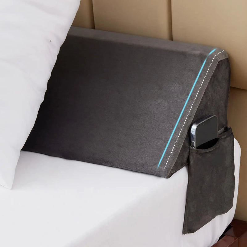 King Size Bed Wedge Pillow with Removable Cover