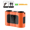 Portable Waist Fan with 20,000mAh Battery