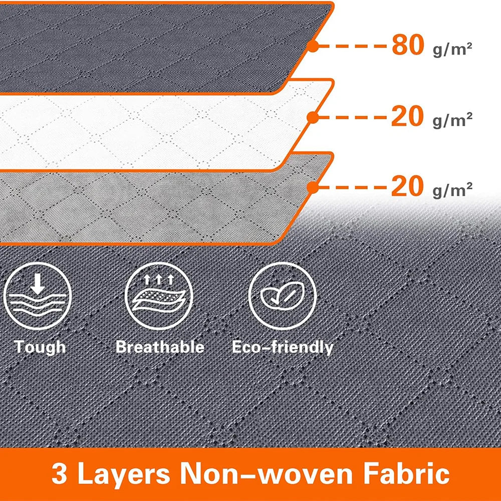Under Bed Storage Containers with Clear Window (3-Pack)