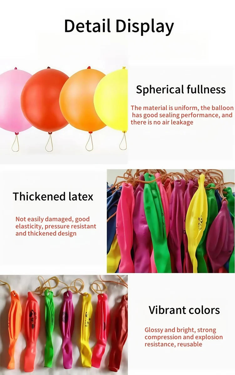 Halloween Punch Balloons for Kids Party Games & Coordination Training
