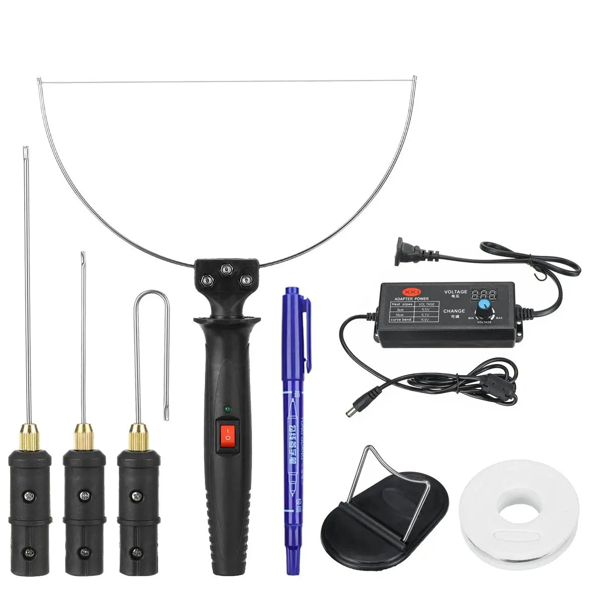 3-in-1 Electric Styrofoam Cutting Tool Kit with Adjustable Temperature