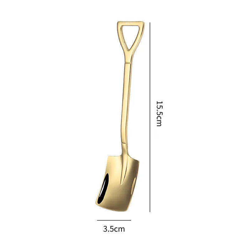 Cuillère à Dessert et à Café en Acier Inoxydable