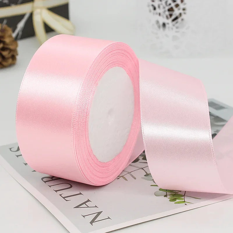 Luxury Satin Ribbon Roll for Gift Wrapping & DIY Crafts