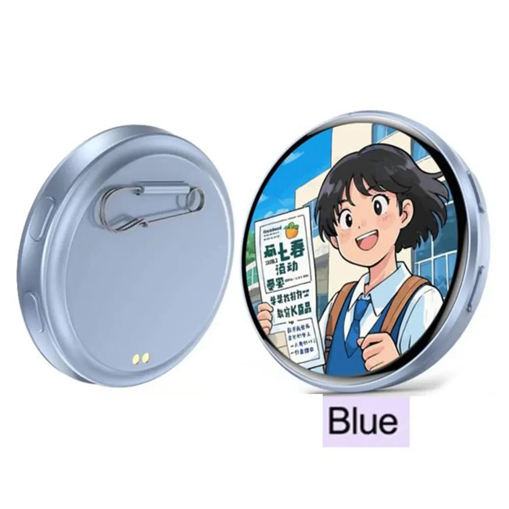 Dynamische HD Bluetooth E-Badge Display Pin