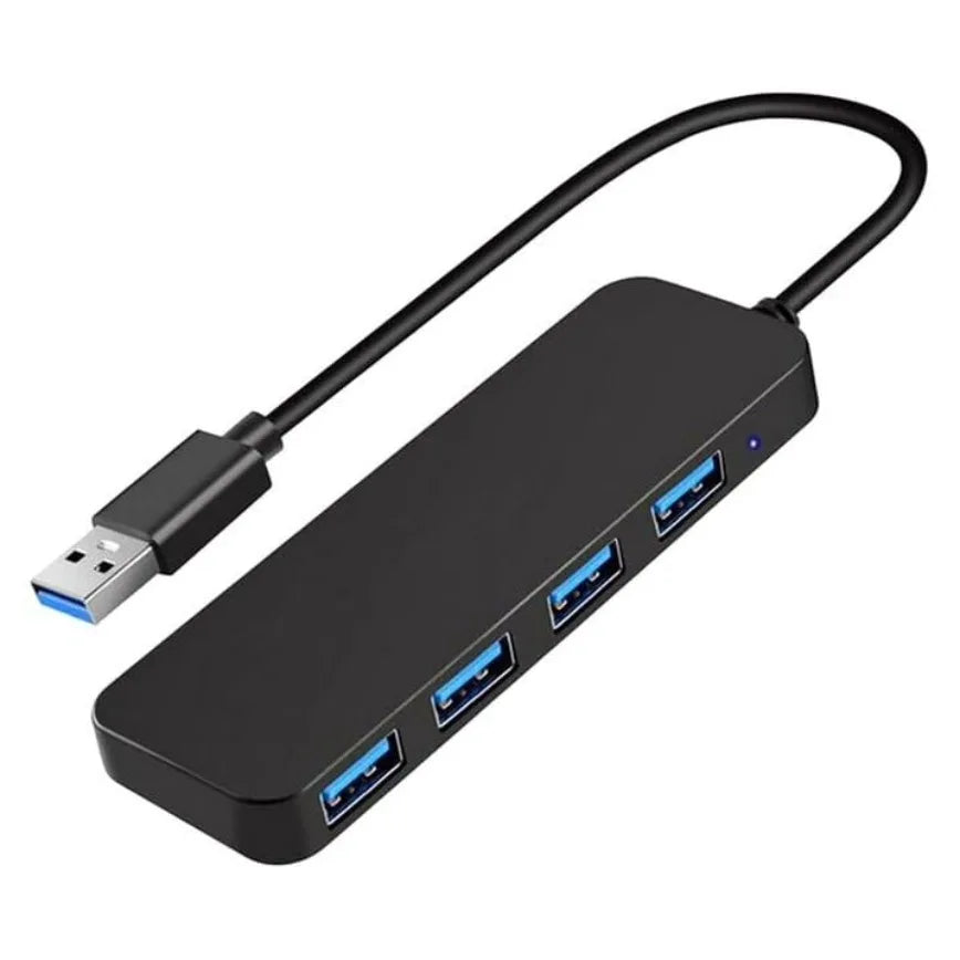 4-Port USB 3.0 Hub for Laptops and Desktops