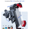 Universal Bike Phone Holder with 360° Rotation & Auto-Lock