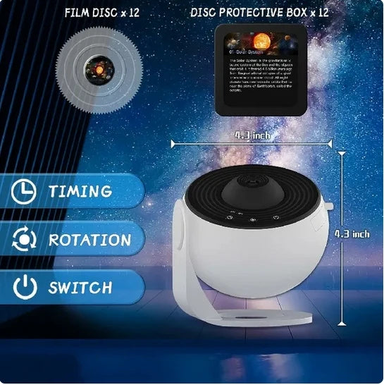 Galaxy Projector Night Light