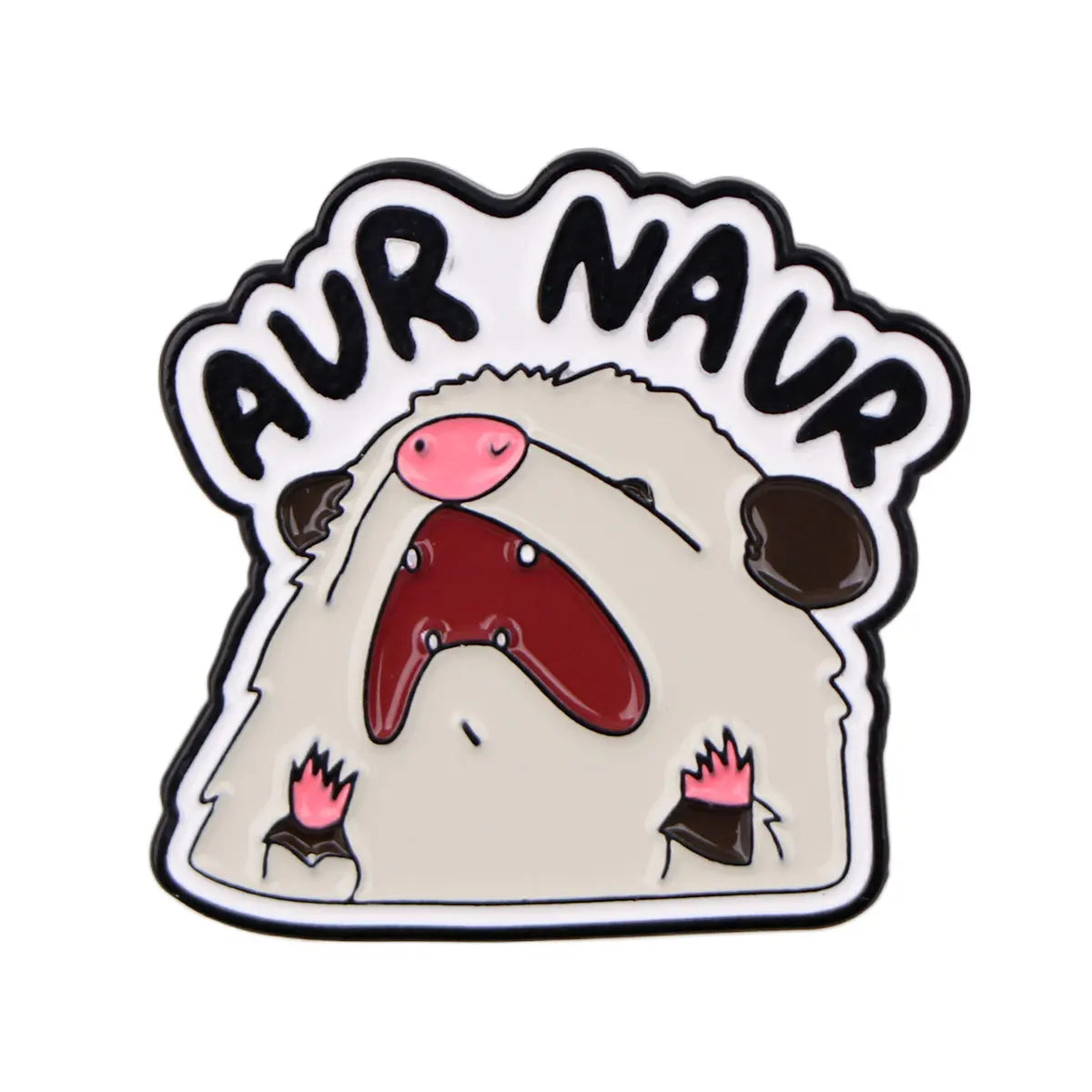 Cute Opossum Enamel Pin
