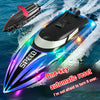 High-Speed Remote Control Speedboat with Double Propellers