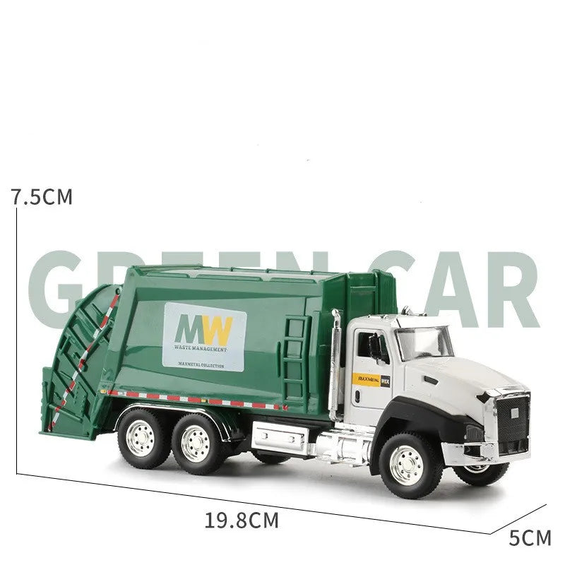 1:50 Diecast Metal Model Truck Set - Construction Vehicles