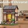 Book Nook DIY Wooden Miniature Kit with LED Lighting