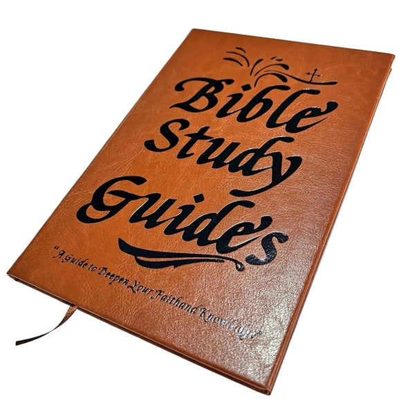 Faith Growth Journal with Faux Leather Cover