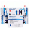 Black Disposable Nitrile Gloves (100-Pack)